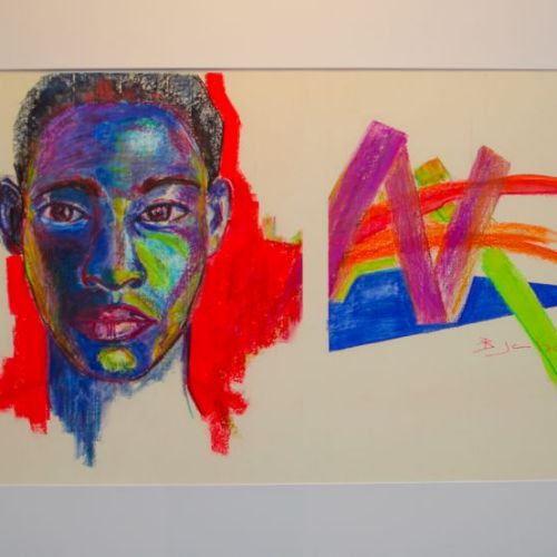 Pastel à l'huile